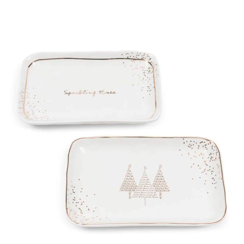 Serveerbord Sparkling Times, Set van 2