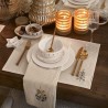 Magical Christmas Plate 2 stuks - Wit
