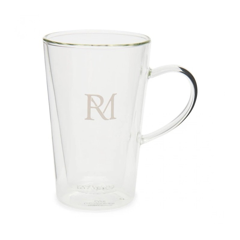 Dubbelwandig glas RM Monogram, 340ML
