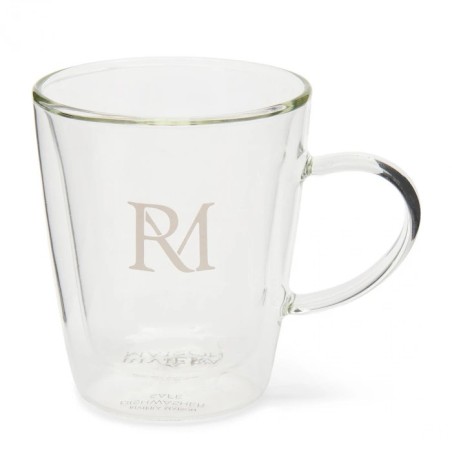 Dubbelwandig glas RM Monogram M, 210ML