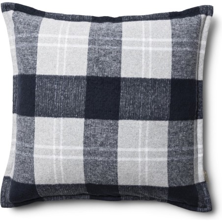 RM Flanel Checks, Kussenhoes 50x50 - blauw
