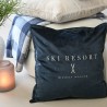 RM Ski Resort, Kussenhoes 50x50 - Blauw
