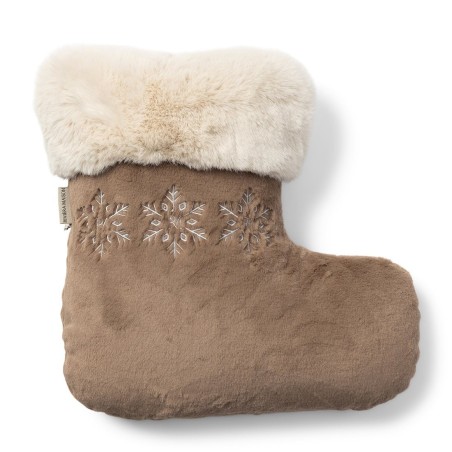 ChristmasStocking FauxFur BoxPillow