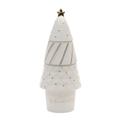 Santa's Christmas Tree Storage Jar
