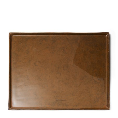 Ambre Tray L Forest Brown