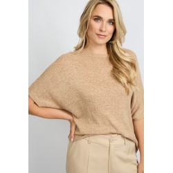 Niala knitting top nude oat- FLURESK