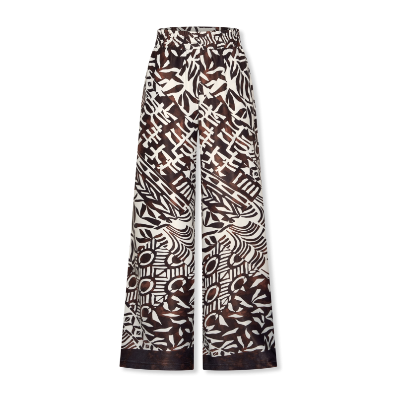 Broek Jay Vinty choco - HELENA HART