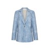 Blazer Tezza Lano twill Blauw - HELENA HART