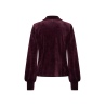 Blazer Lora Velour - Burgundy - HELENA HART