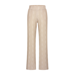 Broek Soul Lano T. Herringbone Sand - HELENA HART