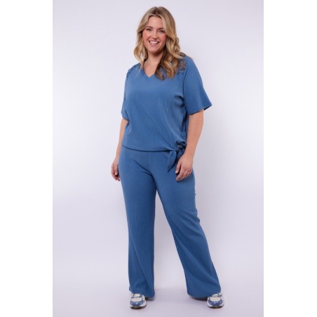 Ailani pants Dusty Blue - EXXCELLENT