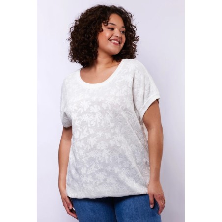 Lilou top off white - EXXCELLENT