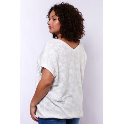 Lilou top off white - EXXCELLENT
