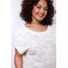 Lilou top off white - EXXCELLENT