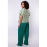 Ailani broek vintage green - EXXCELLENT