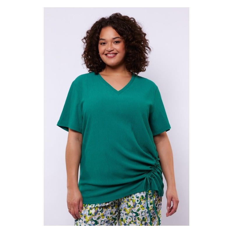 Manuela top vintage green - EXXCELLENT