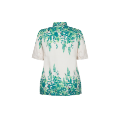 Ivanna blouse Sand/ vintage green - EXXCELLENT