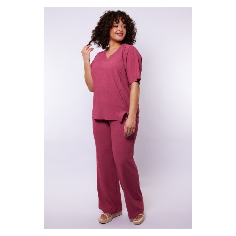 Ailani pants grape - EXXCELLENT