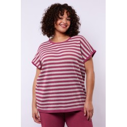 Leighton knit pullover Sand/Grape - EXXCELLENT