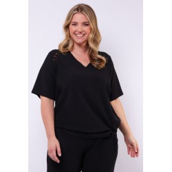 Jaya top - BLACK -EXXCELLENT