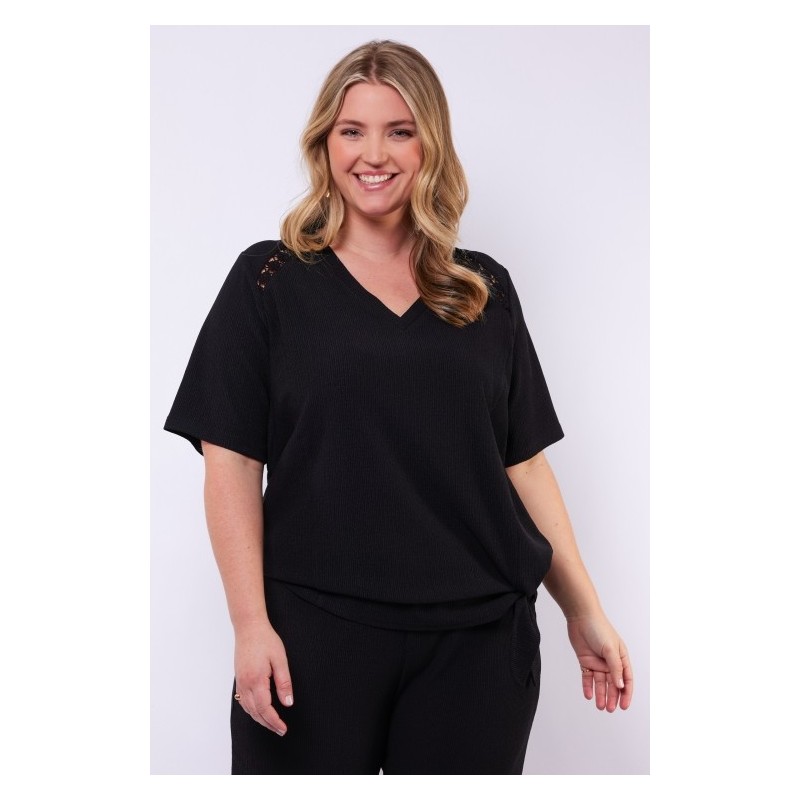Jaya top - BLACK -EXXCELLENT