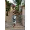 Aryelle dress – Offwhite/Black - EXXCELLENT