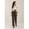 Broek Soul Biker choco - HELENA HART