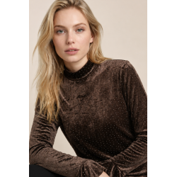 Pull Paillet choco - HELENA HART