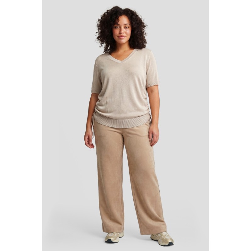 Annabelle pants - Light Camel - EXXCELLENT