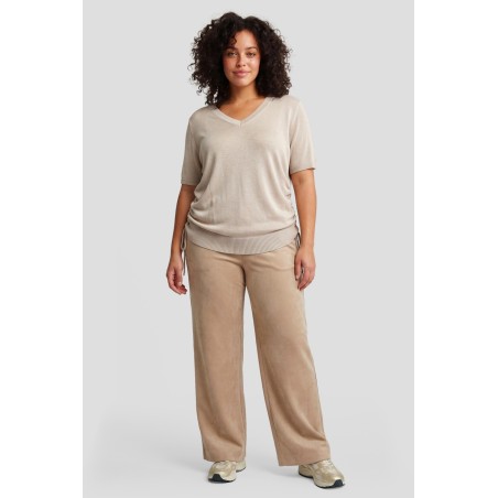 Annabelle pants - Light Camel - EXXCELLENT