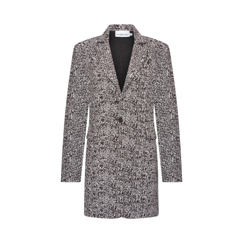 Blazer Tuxy Enno - Choco Melé - HELENA HART