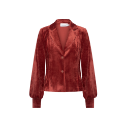 Blazer Lora Velour - burned - HELENA HART