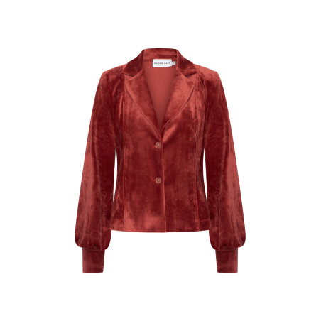 Blazer Lora Velour - burned - HELENA HART
