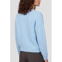 Islene knit sweater - Cloud blue - Fluresk
