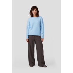 Islene knit sweater - Cloud blue - Fluresk