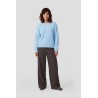 Islene knit sweater - Cloud blue - Fluresk