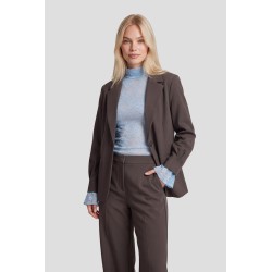Noxie blazer - Dark Chocolate - Fluresk