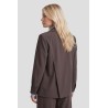 Noxie blazer - Dark Chocolate - Fluresk