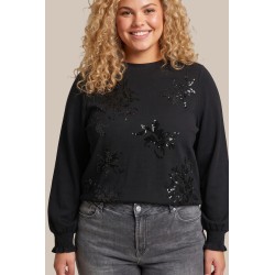 Solena sweater - Zwart - Exxcellent