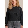 Solena sweater - Zwart - Exxcellent