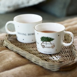 RM Driving Home For Christmas Mug